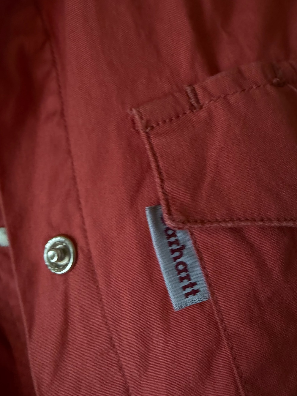 Carhartt Coral Snap Button Utility Vest Workwear Western Sleeveless Shirt Top - Picture 8 of 10